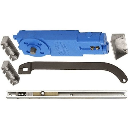 Jackson Dark Bronze Adjustable Spring Power Multi Size 105DegNo Hold Open Overhead Concealed Closer W/ 'U' 21201U31317